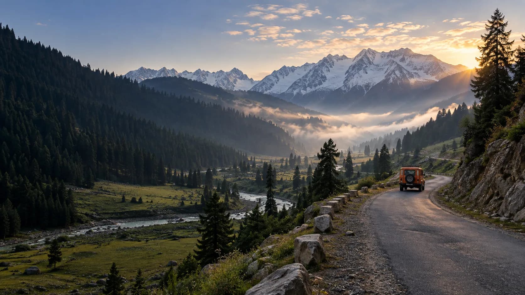 Kashmir destination landscape